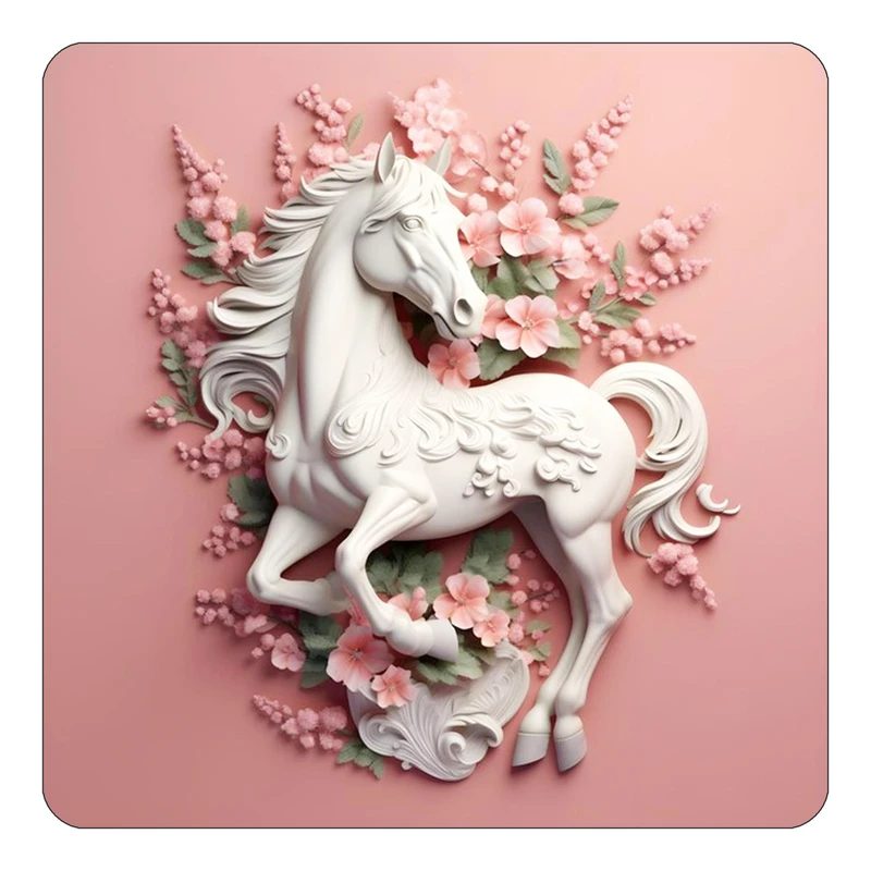 مگنت کاکتی طرح اسب تک شاخ و یونیکورن مدل mp33497