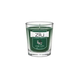 شمع لیوانی معطر زیلو مدل شات با رایحه جنگل زمان اتمام 20 ساعت