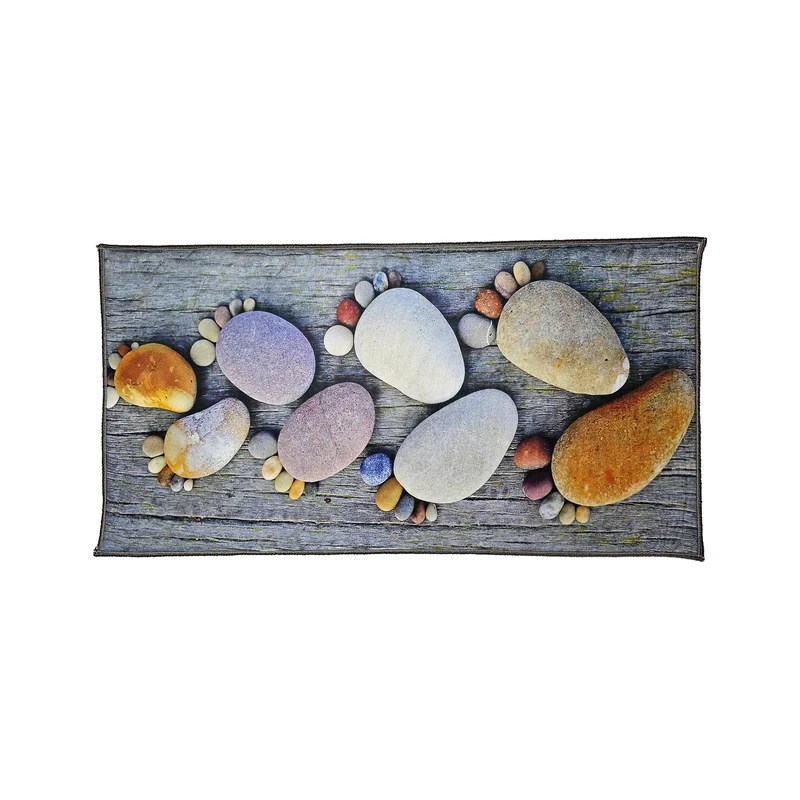 پادری مدل سنگریزه های رنگی سایز 97x49x1 سانتی‌متر مناسب برای فضای داخلی