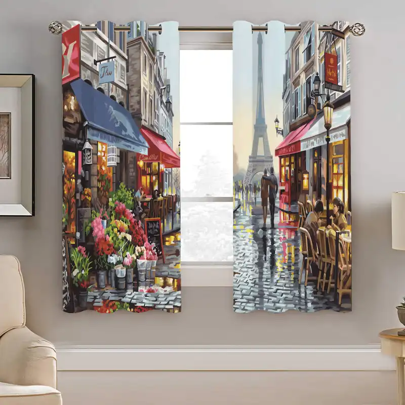 پرده نیروانا طرح مدرن مدل هازان کد 4312 سایز 140×200 سانتی متر