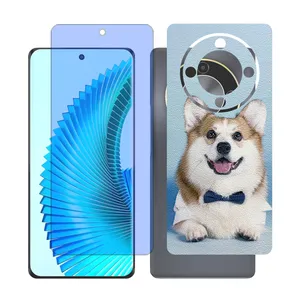 Glass together model matte anti blue screen protector suitable for Honor X9b mobile phone with back cover sticker