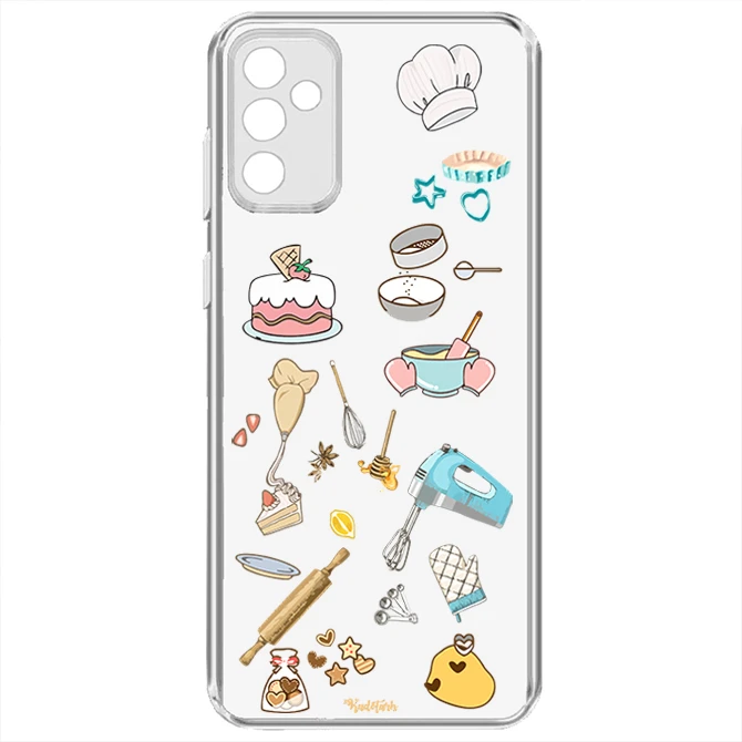 کاور طرح آشپزی مناسب برای گوشی موبایل سامسونگ Galaxy A04S - A13 5G