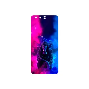 MAHOOT Smoke Rainbow Digital Art 2 Cover Sticker for Huawei P10