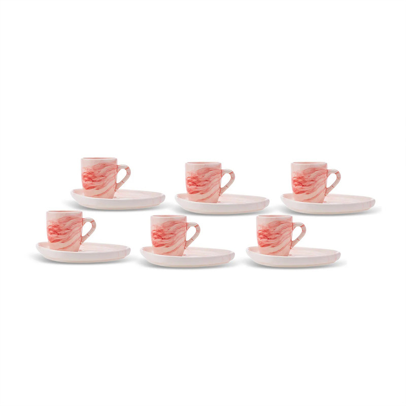 سرویس قهوه خوری 12 پارچه کاراجا مدل Siraye