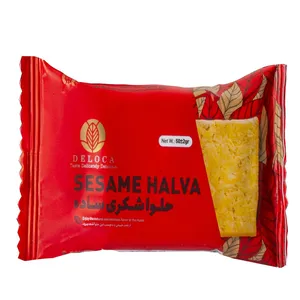 حلوا شکری ساده دلوکا - 50 گرم بسته 12 عددی