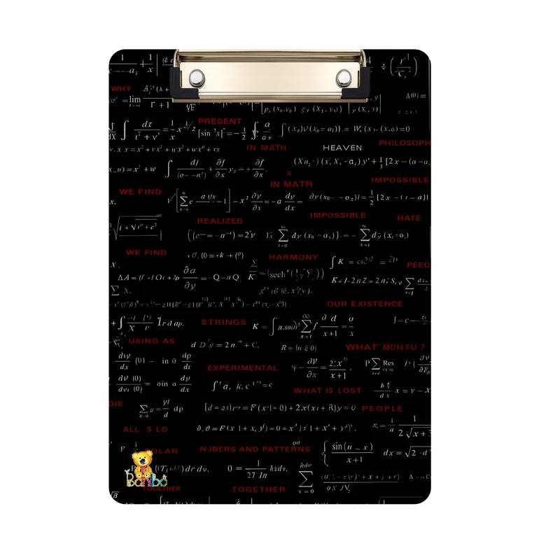 تخته شاسی بانیبو طرح  ریاضی کد 2719 سایز a4