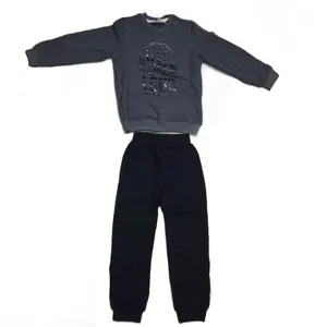 ست سویشرت و شلوار پسرانه مدل هدفون و نوشته