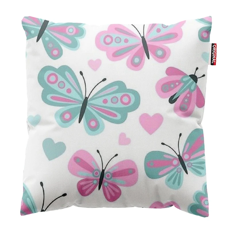 کوسن پاد آفرین طرح پروانه کد 1646 سایز 30*30 سانتی متر