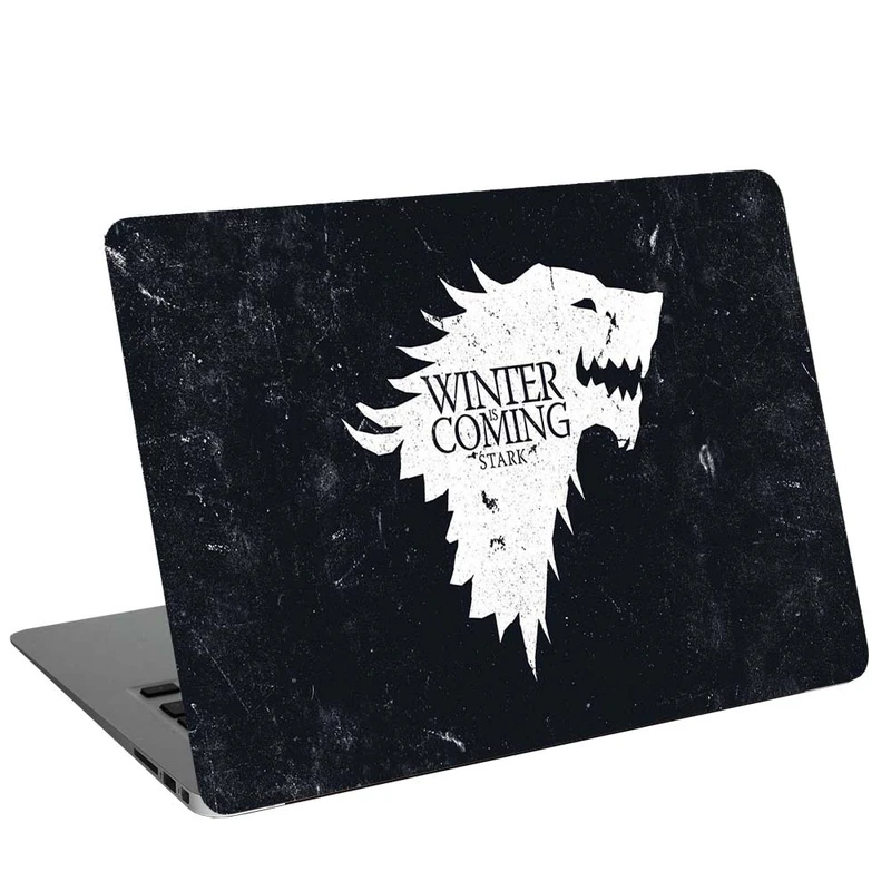 استیکر لپ تاپ طرح winter is coming کد G-1409 مناسب برای لپ تاپ 15.6 اینچ 