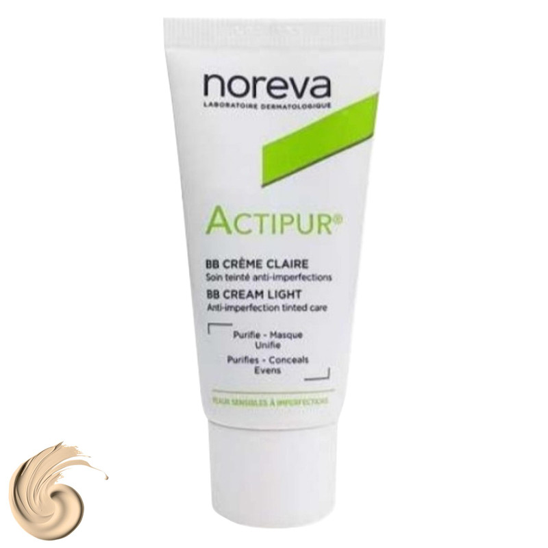 کرم پودر BB نوروا مدل اکتی پور  شماره 02 حجم 30 میلی لیتر