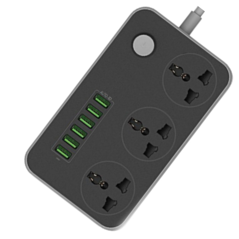چندراهی برق مدل مدل6USB ANTI