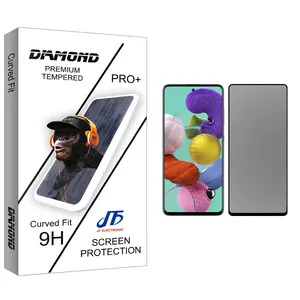 JF Diamond glass Privacy Screen Protector For Samsung Galaxy A51