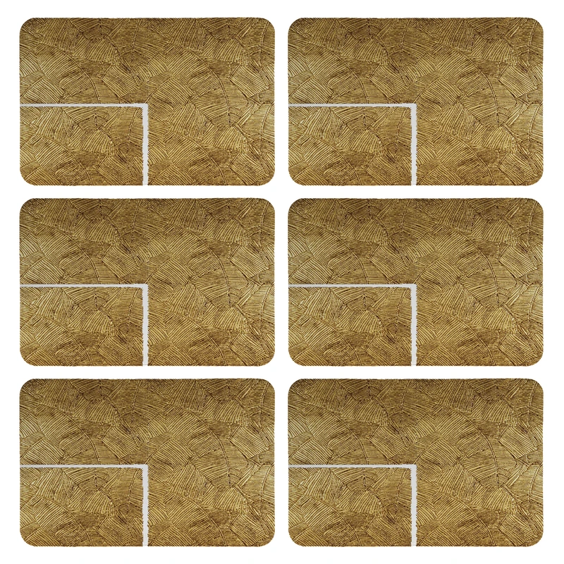 زیربشقابی طرح مدرن کد 8894 بسته 6 عددی 