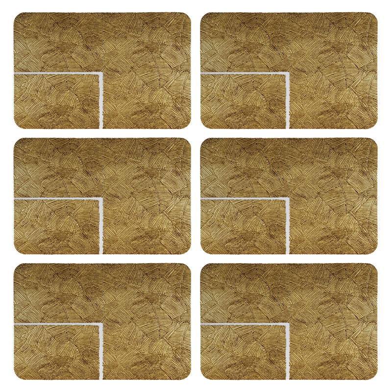 زیربشقابی طرح مدرن کد 8894 بسته 6 عددی 
