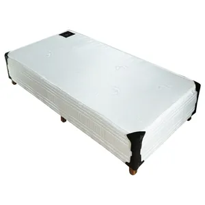 تخت خواب یکنفره خوشخواب مدل هتل باکس سایز 200×90 سانتی متر