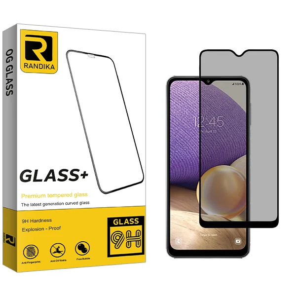 محافظ صفحه نمایش حریم شخصی راندیکا مدل RK مناسب برای گوشی موبایل سامسونگ Galaxy A32 5G