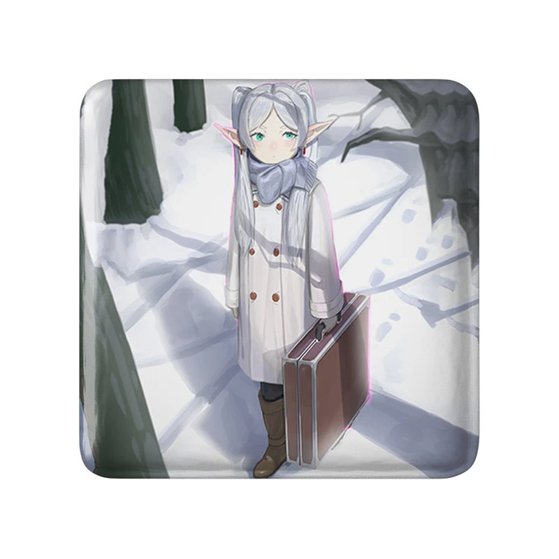 پیکسل خندالو طرح انیمه فریرن (Frieren) مدل مربعی کد 33928