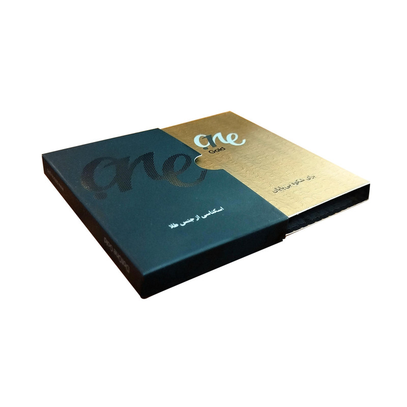 شمش طلا 999.9 عیار دات وان گلد کد 1 - 2