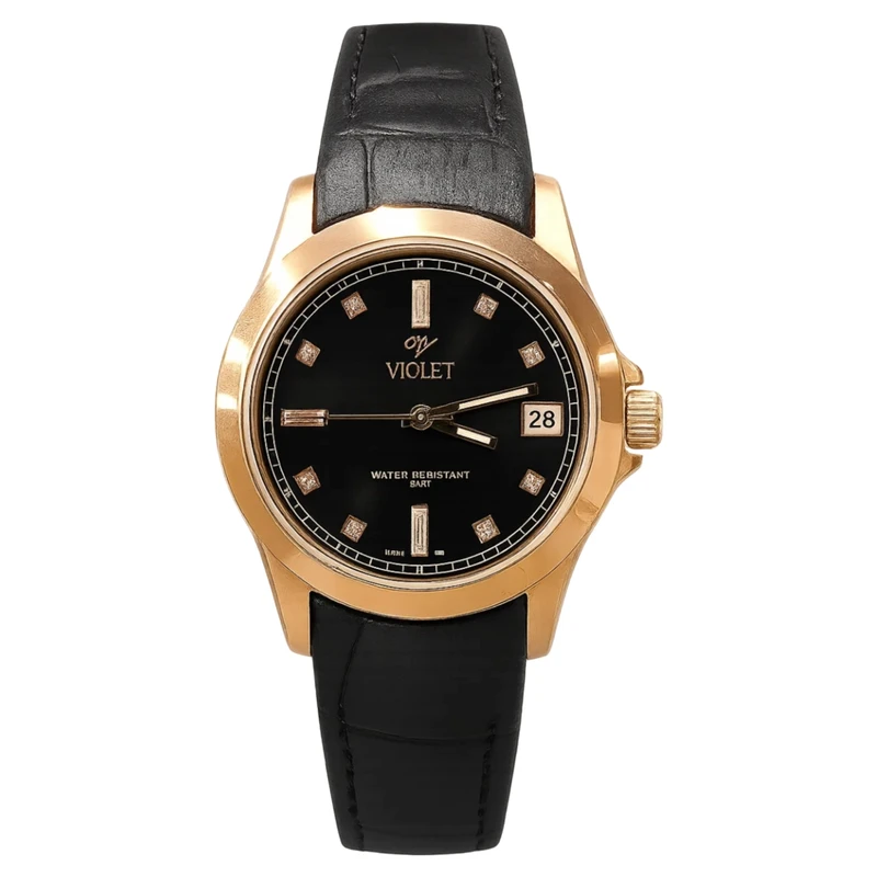 ساعت مچی عقربه‌ای کوارتز زنانه ویولت مدل Vr.6890