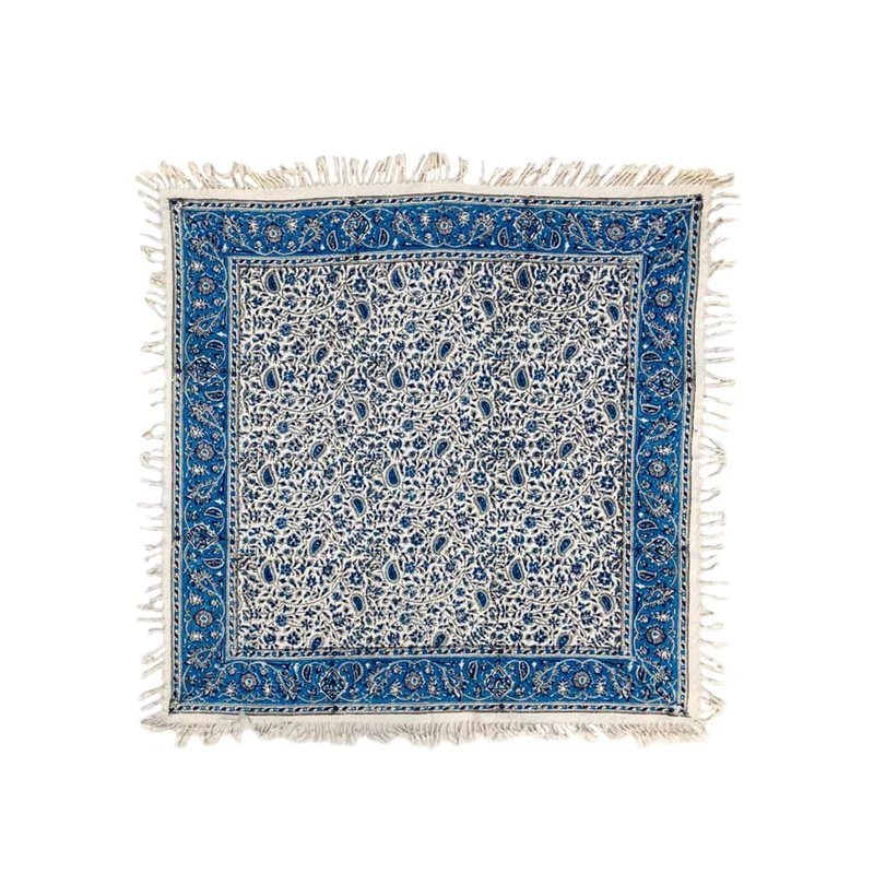 رومیزی قلمکار عطریان مدل درهم ريزه