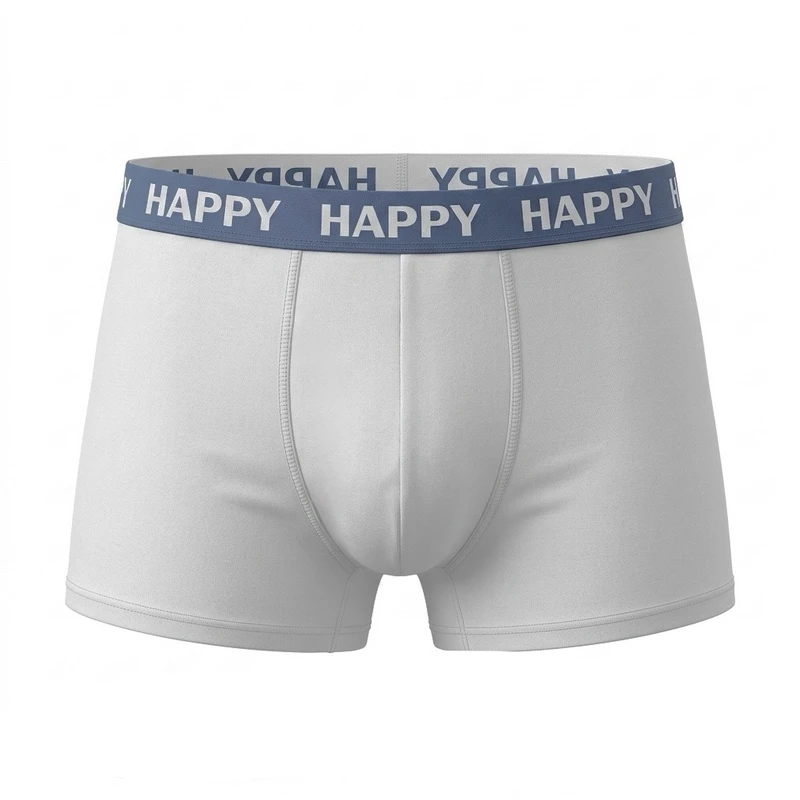 شورت باکسر مردانه لفتیز مدل تنفسی Happy 