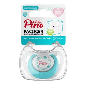 پستانک ارتودنسی پینو بیبی مدل گل مناسب 0 - 6 ماه