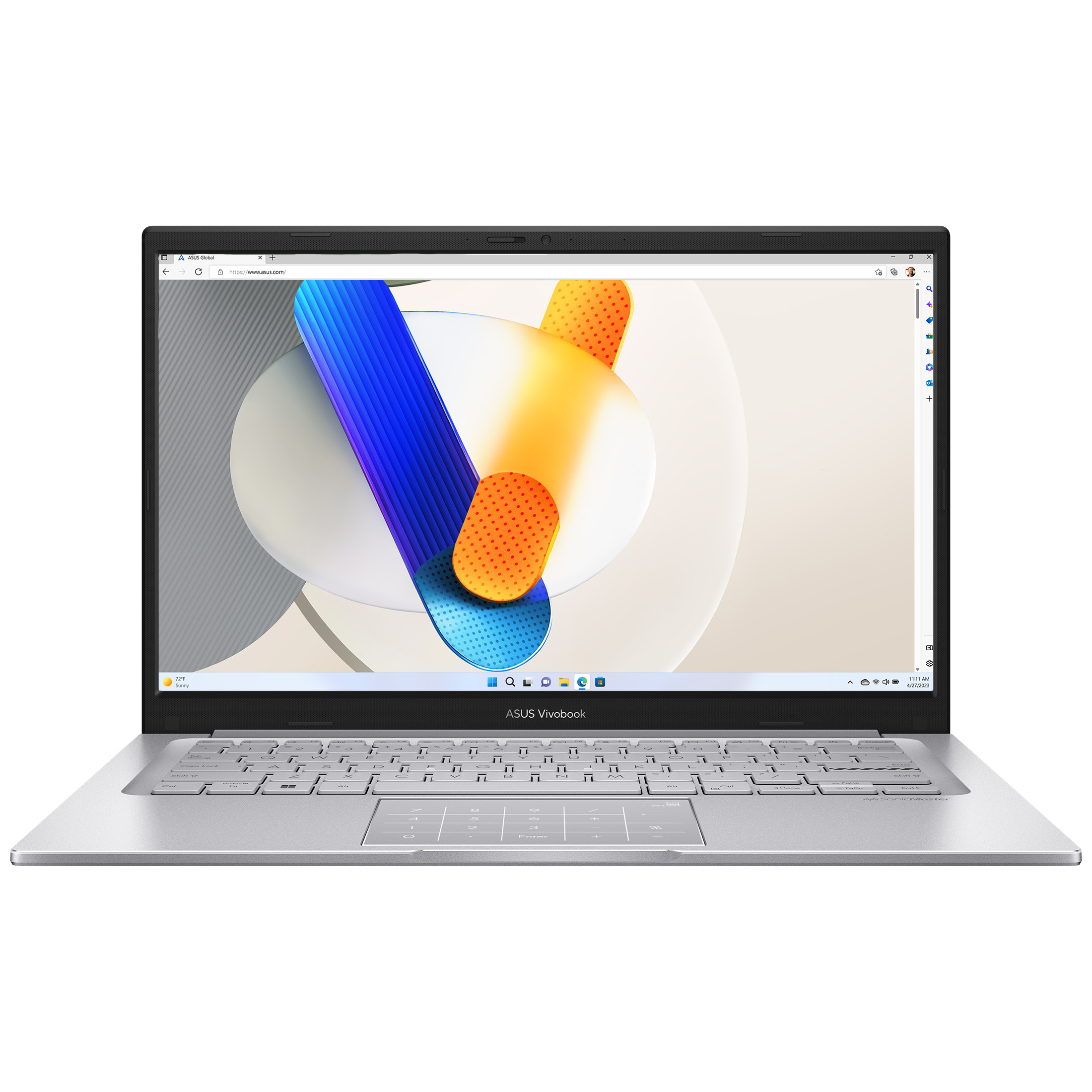 لپ تاپ 14 اینچی ایسوس مدل Vivobook 14 X1404VA-NK469-i7 1355U-8GB DDR4-1TB SSD-IPS-W - کاستوم شده