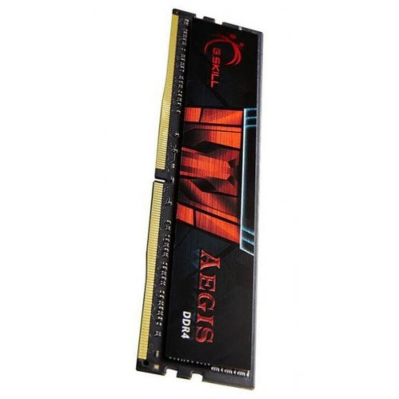 رم کامپیوتر جی‌اسکیل DDR4 تک کاناله 8 گیگابایت مدل AEGIS فرکانس 3200 مگاهرتز تایمینگ CL16 و ولتاژ کاری 1.35 ولت