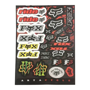 برچسب بدنه موتور سیکلت مدلFX_RID