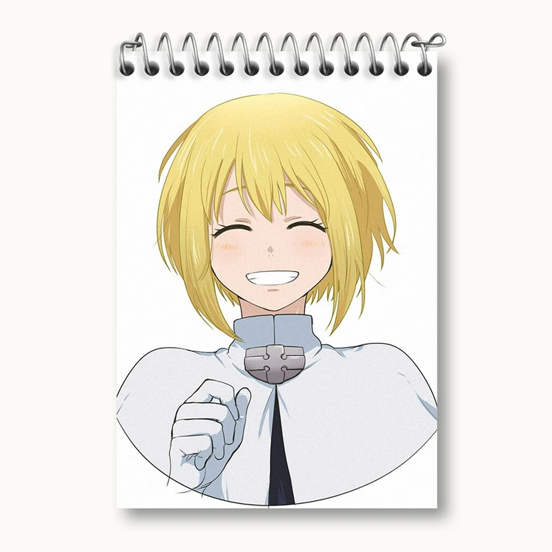 دفتر یادداشت 50 برگ خندالو مدل آیریس انیمه نیروی آتش کد 32247