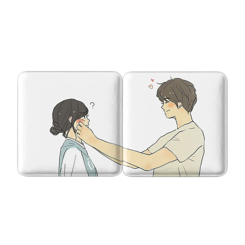 مگنت خندالو مدل عاشقانه Love کد A15 مجموعه 2 عددی