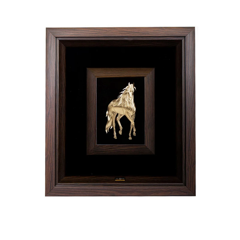 تابلو ورق طلا الون مدل تارا