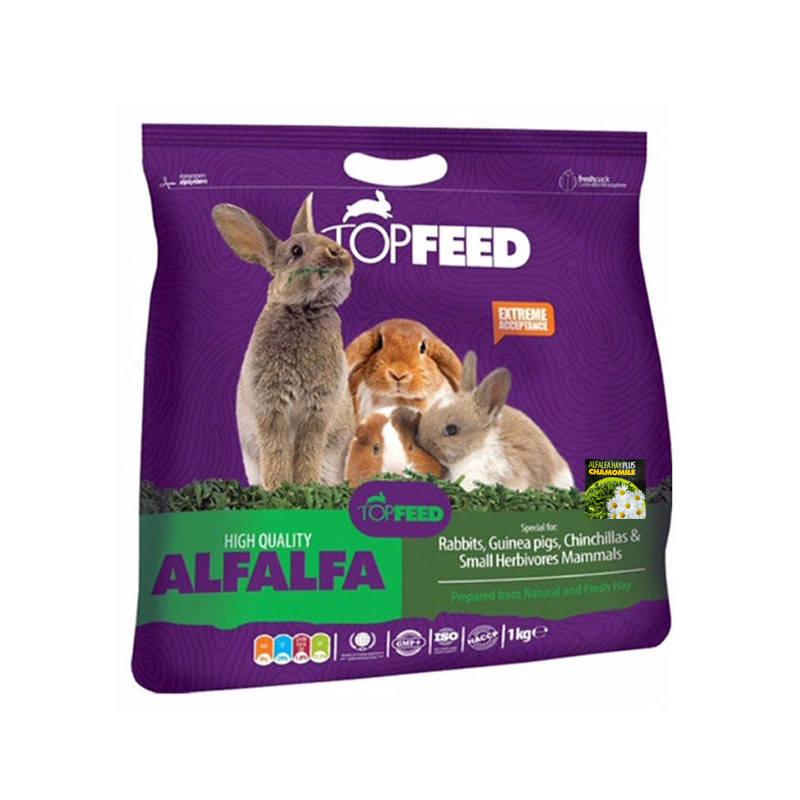 یونجه جوندگان تاپ فید مدل بابونه کد 002 وزن 1 کیلوگرم