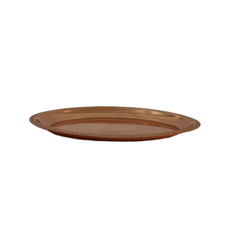 سینی مسی مدل بیضی کد ZH377.2