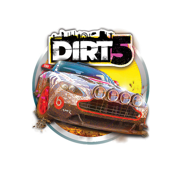 برچسب کنسول بازی مدل Dirt 5