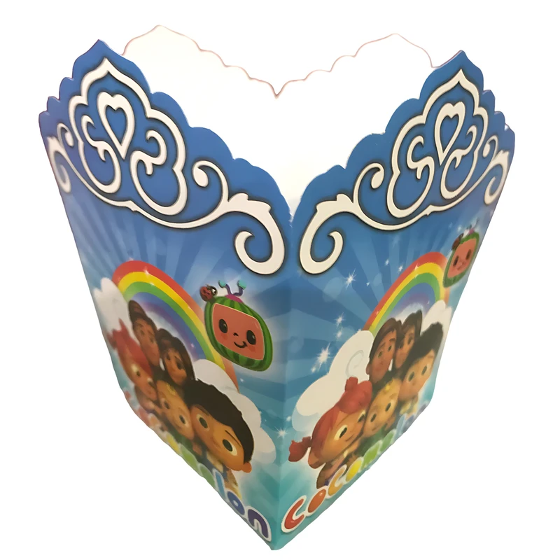 ظرف پاپ کورن مستر تم طرح کوکو ملون بسته 10 عددی