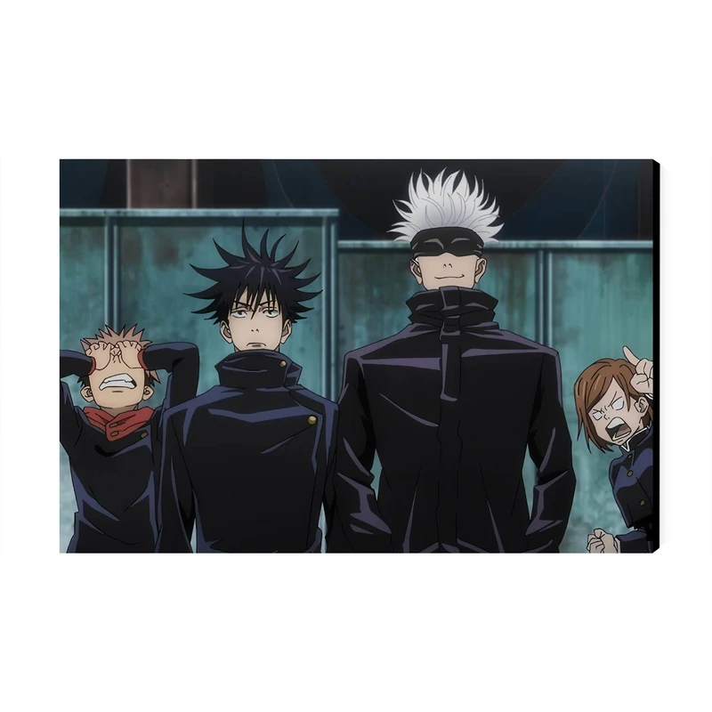 تابلو شاسی عرش مدل انیمه جوجوتسو کایزن Jujutsu Kaisen کد As2889