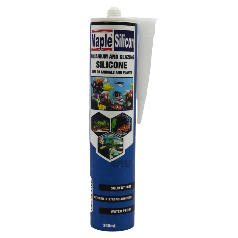 چسب آکواریوم مپل مکس مدل سیلیکونی کد YP-300ML حجم 300 میلی لیتر 