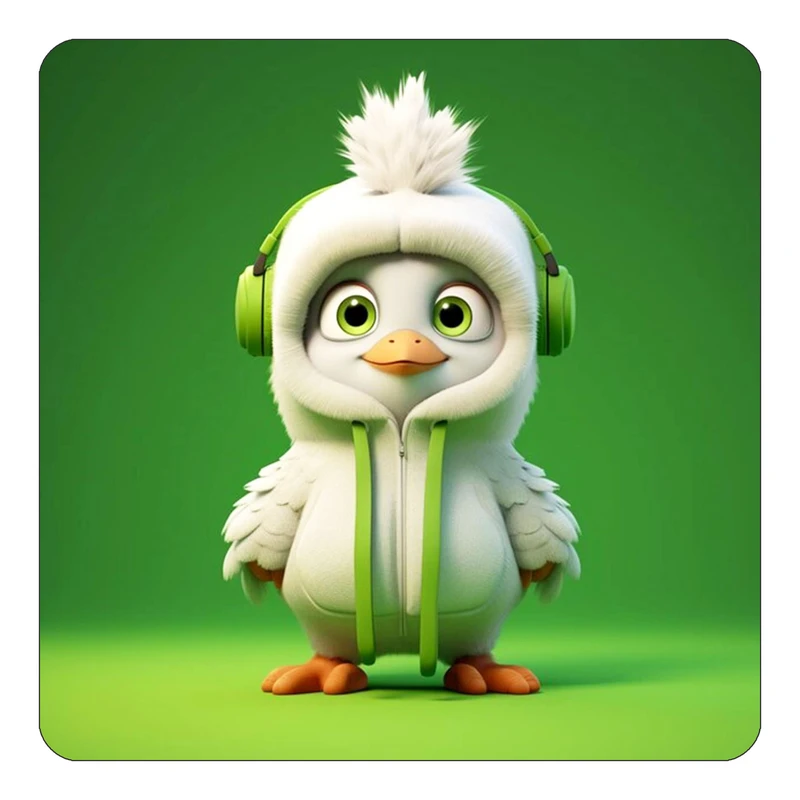 مگنت کاکتی طرح حیوانات کارتونی مدل mp27809