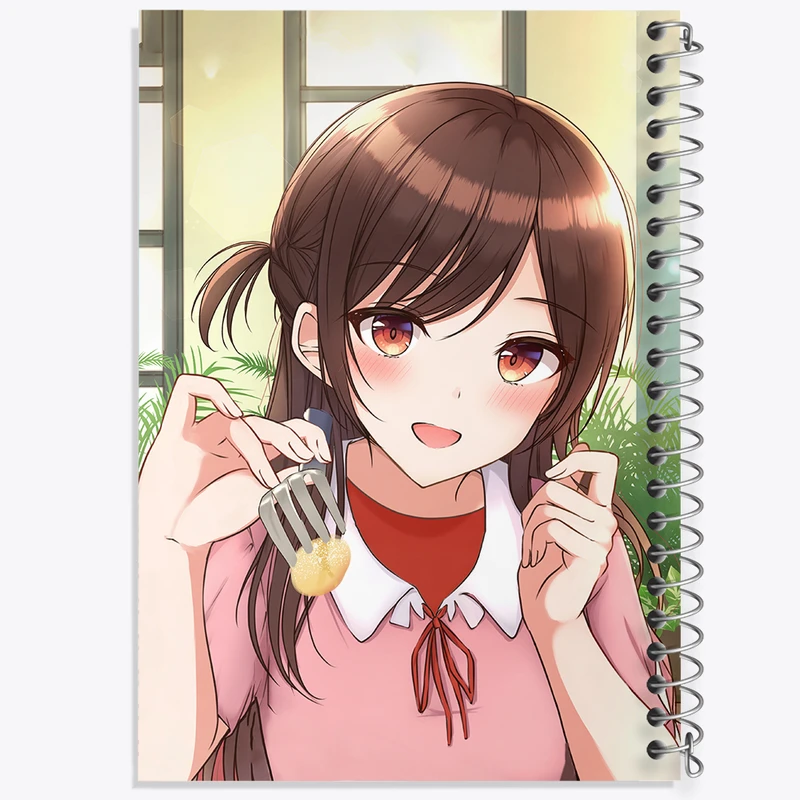 دفتر لیست خرید 50 برگ خندالو طرح چیزورو انیمه کانوجو اوکاری کد 34852