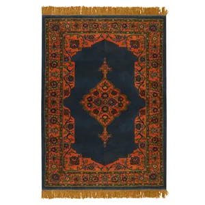 فرش دستباف یک و نیم متری طرح عشایری مدل J110