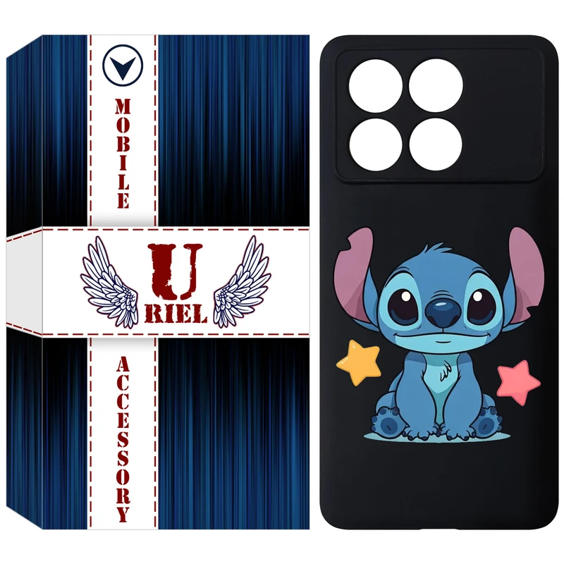 کاور یوریل مدل KSH کد 70 طرح استیچ مناسب برای گوشی موبایل شیائومی Poco X6 Pro