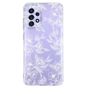 Megafone Flower C50-W Cover For Samsung Galaxy A52 4G / 5G