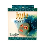 ماسک صورت خاک رس سبز باروز مدل Green Clay حجم 100 میلی‌لیتر مناسب پوست چرب و حساس، دارای مجوز سازمان غذا و دارو، قابل استفاده برای خانم‌ها و آقایان