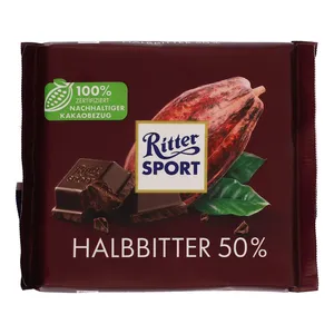 شکلات نیمه تلخ 50 درصد ریتر اسپورت - 100 گرم