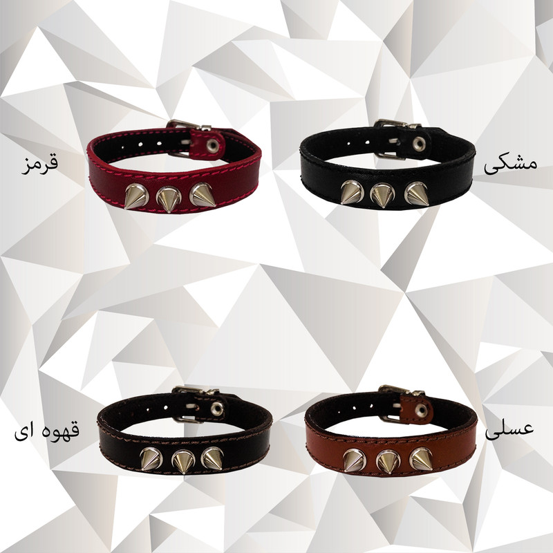 دستبند چرم وارک مدل فرهود کد rb189