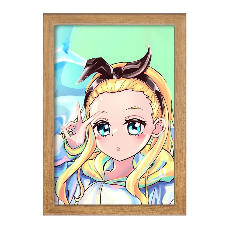 تابلو خندالو مدل کورومی انیمه لیکوریس ریکویل Lycoris Recoil  کد 23001