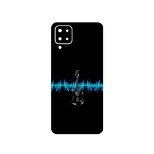 MAHOOT Electric Guitar Cover Sticker for Samsung Galaxy M12