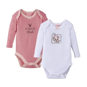 بادی آستین بلند نوزادی لونی تونز مدل Jan مجموعه دو عددی