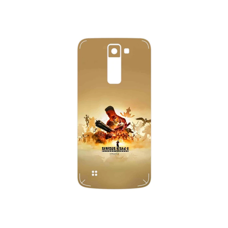 برچسب پوششی ماهوت مدل Serious Sam Game Series مناسب برای گوشی موبایل ال جی K8